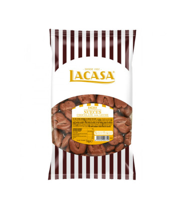 Nuez chocolate con leche 1 kg Lacasa