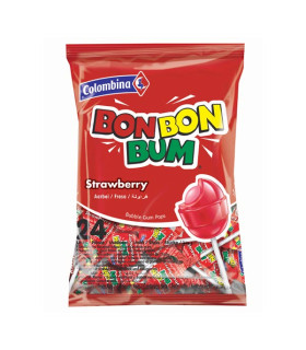 Bon Bon Bum fresa 17 g (24 ud) Colombina