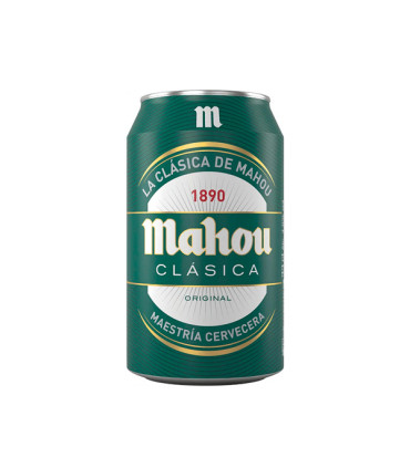 Cerveza Mahou Clásica 330 ml (24 ud)