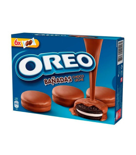 Oreo Bañadas Choco Leche 246 g (10 ud) Mondelez
