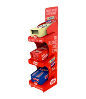 Expositor Chocolatinas 2 ud x 1€ (57 ud) Nestlé