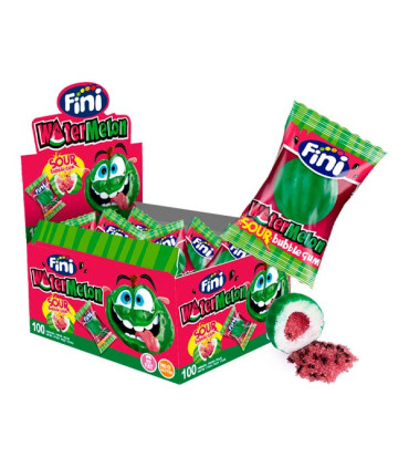 Chicle watermelon sour 100 ud Fini