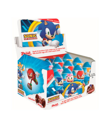 Huevos Chocolate Sonic 24 ud Bip Candy