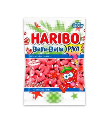Balla-Balla fresa pica 100 g (18 ud) Haribo