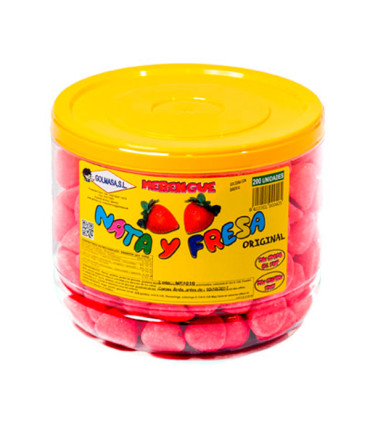 Gominolas fresas con nata Golmasa