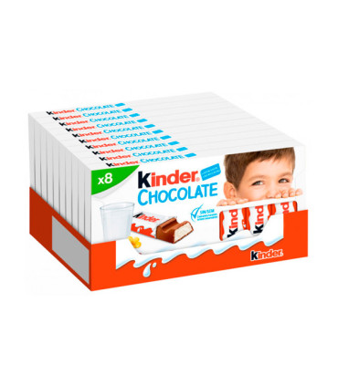 Kinder Chocolate 8 ud (10 ud)