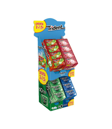 Lote Trident Max & 60 Minutos 2 ud x 1,5€