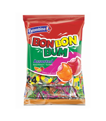 Bon Bon Bum surtido 17 g (24 ud) Colombina