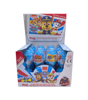 Huevos chocolate Patrulla Canina 24 ud Bip Candy