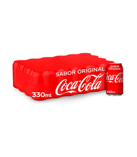 Coca Cola 330 ml (24 ud)
