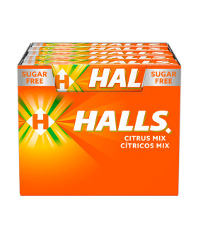 Halls Cítrico s/a 20 ud Mondelez
