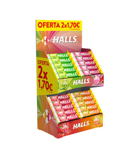 Lote Halls frutales 2 x 1,70€