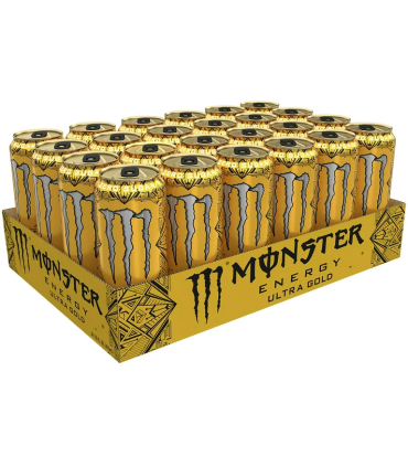 Monster Ultra Gold Pineapple 500 ml (24 ud)