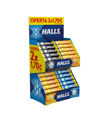 Lote Halls Mentolado 2 ud x 1,70€ Mondelez
