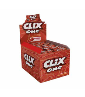 Clix One Cherry sin azúcar 200 ud Fleer