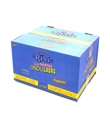 Ondulada Original 125 g (9 ud) Risi