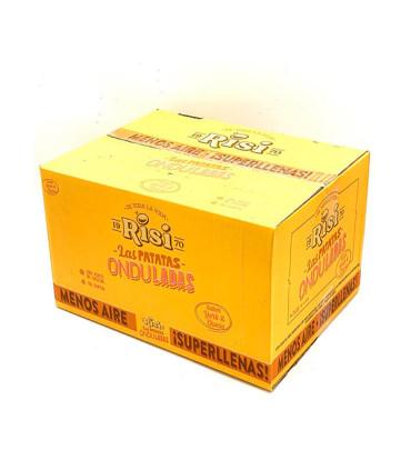 Ondulada York Queso Familiar 125 g (9 ud) Risi