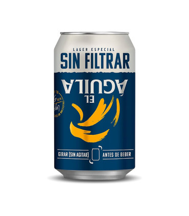 Cerveza Sin Filtrar 330 ml (24 ud) El Águila