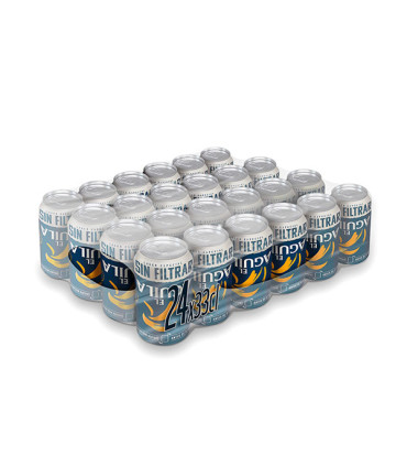 Cerveza Sin Filtrar 330 ml (24 ud) El Águila