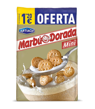 Mini Marbú Dorada 230 g (6 ud) Artiach