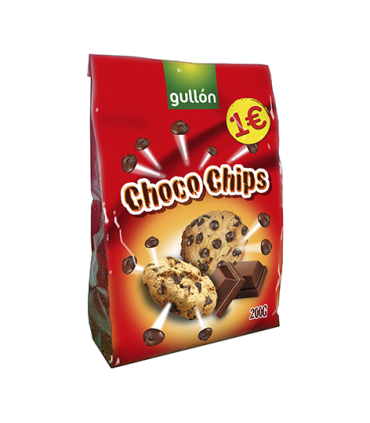 Choco Chips Negro 175 g (10 ud) de Gullón