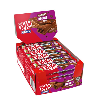KitKat Chunky Double Choc 40 g (24 ud) Nestlé
