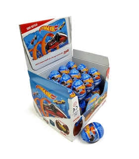 Huevo Chocolate Hot Wheels 24 ud Zaini