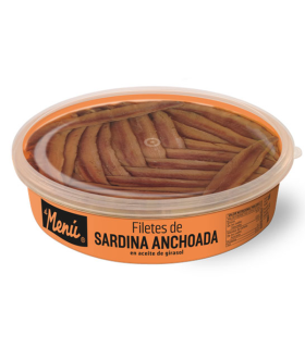 Filete de sardina anchoada 570 g El Menú