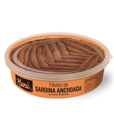 Filete de sardina anchoada 570 g El Menú