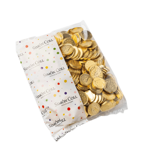 Monedas chocolate 36mm (200 ud) Nadal Y Saroti