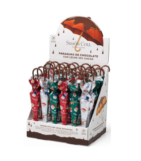 Sombrilla Navidad gigante 35 g (30 ud) Simon Coll