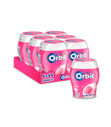 Orbit Bote Bubblemint 46 ud (6 ud)