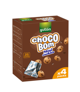 Chocobom Mini Cookies 40 g (4ud) Gullón