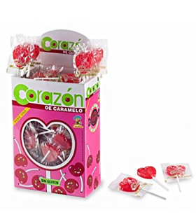 Piruletas Corazon 110 ud Cerdan