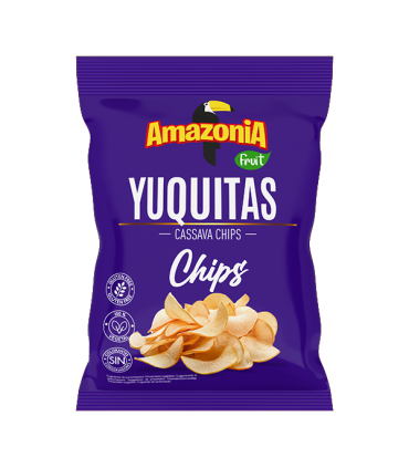 Chips Yuquitas 57 g (15 ud) Amazonia