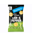 Mini Tortitas Protein Lime & Pepper 60 g (10 ud) Bicentury