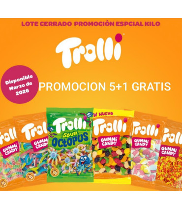 Lote Gominolas 5+1 kg Trolli