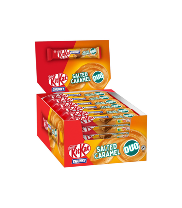 KitKat Chunky Duo Salted Caramel 68 g (24 ud) Nestlé