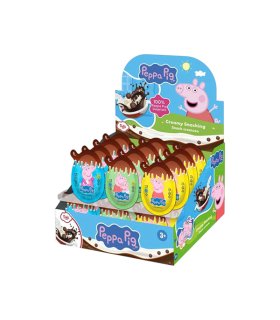 Huevos Chocolate Crush & Cream Peppa Pig 24 ud Cool Candies