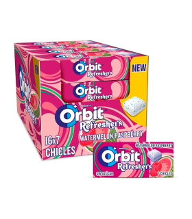 Orbit Refreshers watermelon raspberry (16 ud)