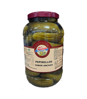 Pepinillos sabor anchoa 3,6 kg El Cabildo