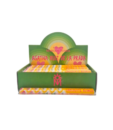 Chocolate Blanco 30 g (24 ud) by Agatha Ruiz de la Prada de Marcos Tonda