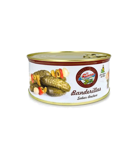 Lata Pandereta Banderillas Sabor Anchoa 550 g El Cabildo