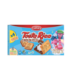 Tosta Rica Chocoguay 168 g (18 ud) Cuétara