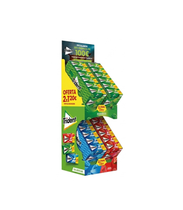 Pack Trident Ticketmaster 2 X 1.20€ 96 ud