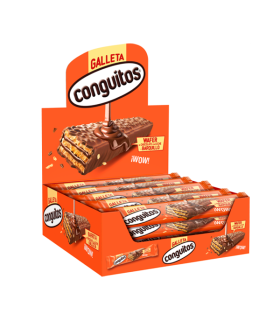 Barrita Conguitos Wafer 35 g (20 ud) Lacasa