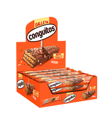 Barrita Conguitos Wafer 35 g (20 ud) Lacasa