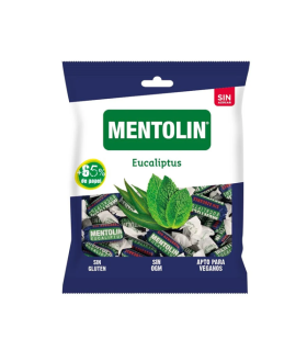 Mentolin Eucalipto sin azúcar 50 g (16 ud) Lacasa