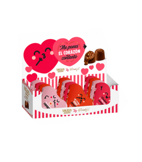 Corazón de Bombones Mr. Wonderful 60 g (12 ud) Lacasa