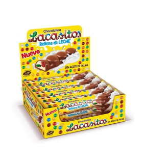 Chocolatina Lacasitos Rellena de Leche 21 g (15 ud) Lacasa